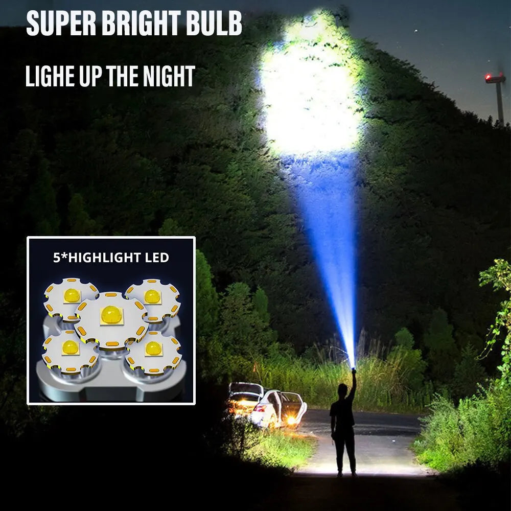 BrightBeam Rechargeable Adventure Flashlight