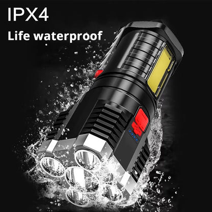 BrightBeam Rechargeable Adventure Flashlight